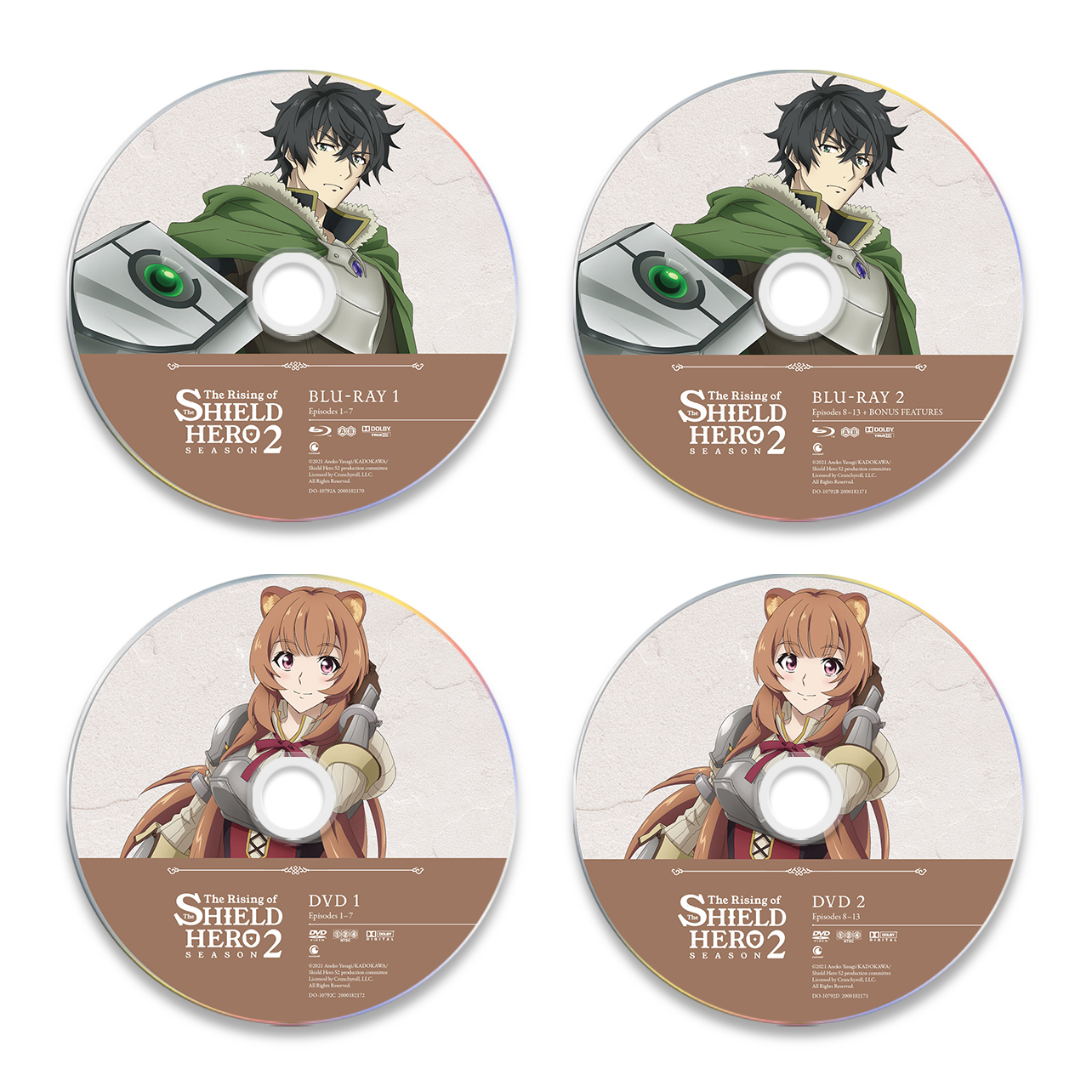 The Rising of the Shield Hero - Season 2 - Blu-ray + DVD - Limited